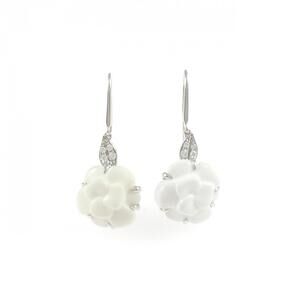 Chanel Camellia Earrings